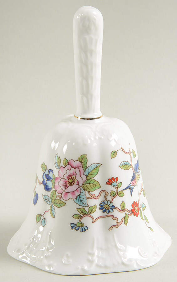 Pembroke (Gold Trim) Bell by John  Aynsley & Sons-1