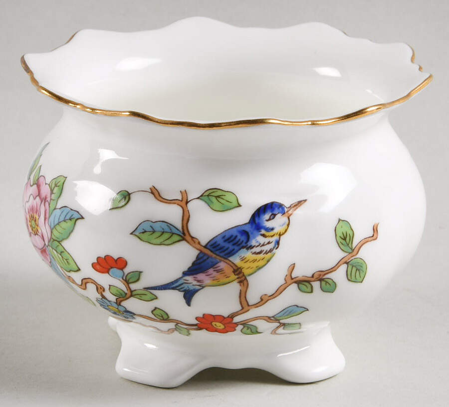 Pembroke (Gold Trim) Mini Open Sugar Bowl by John  Aynsley & Sons-1