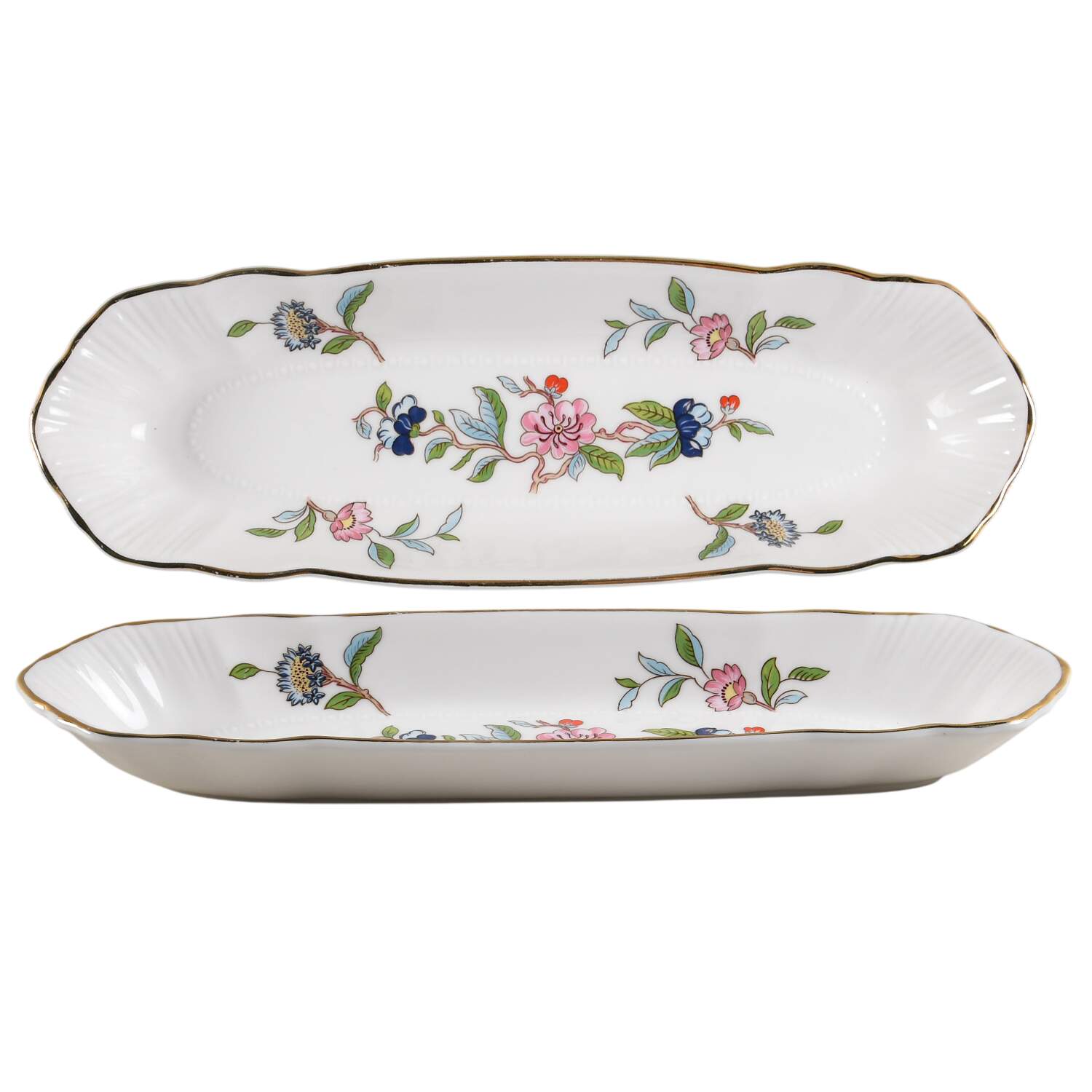 Pembroke (Gold Trim) Celery by John  Aynsley & Sons-1