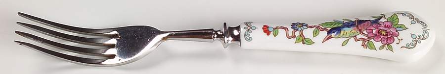 Pembroke (Gold Trim) Individual Steak Fork by John  Aynsley & Sons-1