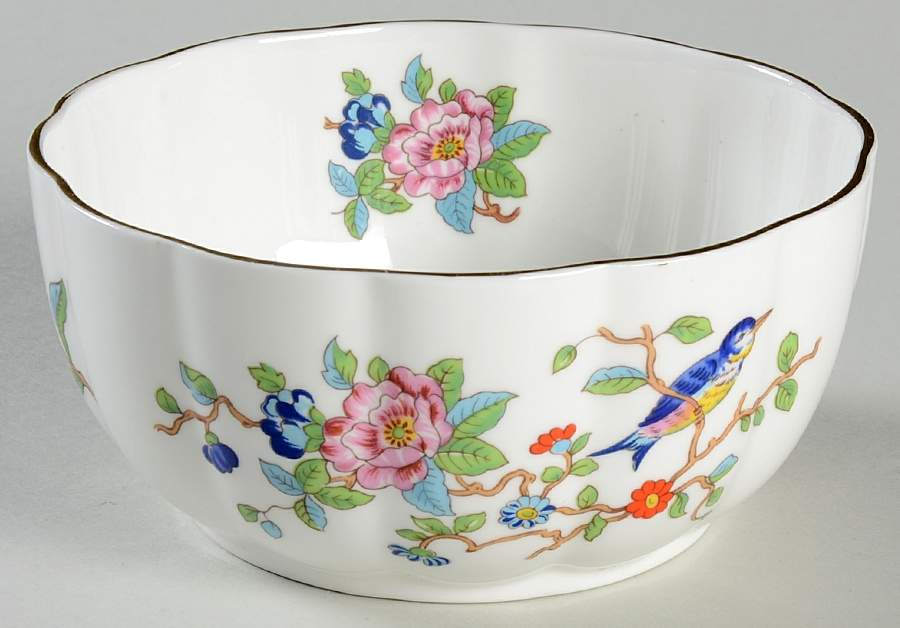 Pembroke (Gold Trim) 5" Variete Bowl by John  Aynsley & Sons-1