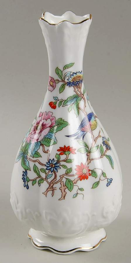 Pembroke (Gold Trim) Bud Vase by John  Aynsley & Sons-1