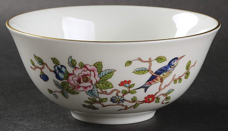 Pembroke (Gold Trim) 5" Rice Bowl by John  Aynsley & Sons-1
