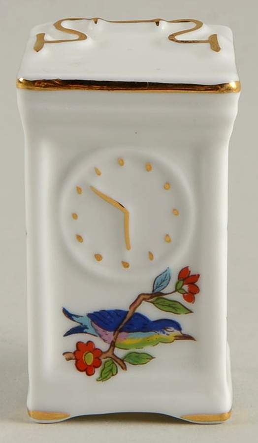 Pembroke (Gold Trim) Mini Clock by John  Aynsley & Sons-1