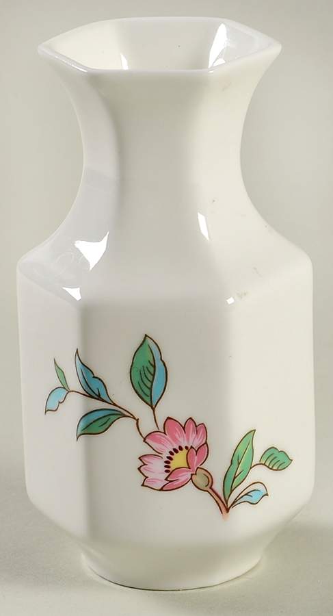 Pembroke (Gold Trim) 3" Vase by John  Aynsley & Sons-1