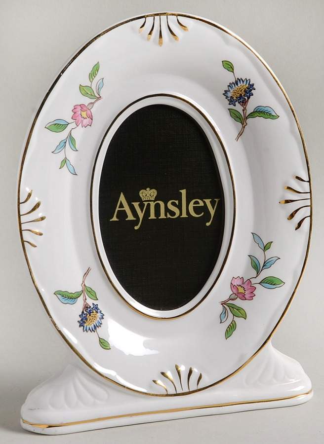 Pembroke (Gold Trim) 7" Picture Frame by John  Aynsley & Sons-1