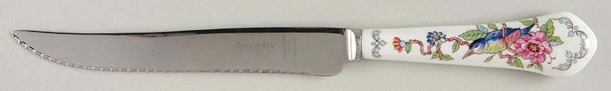 Pembroke (Gold Trim) Knife-Carving/Stainless Blade by John  Aynsley & Sons-1
