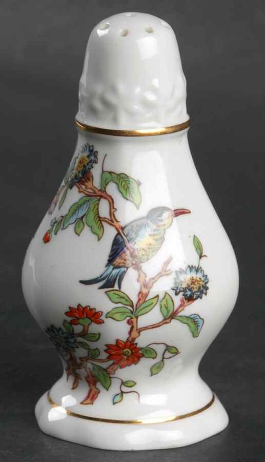 Pembroke (Gold Trim) Pepper Shaker by John  Aynsley & Sons-1
