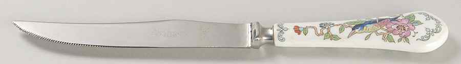 Pembroke (Gold Trim) Knife-Steak/Individual by John  Aynsley & Sons-1