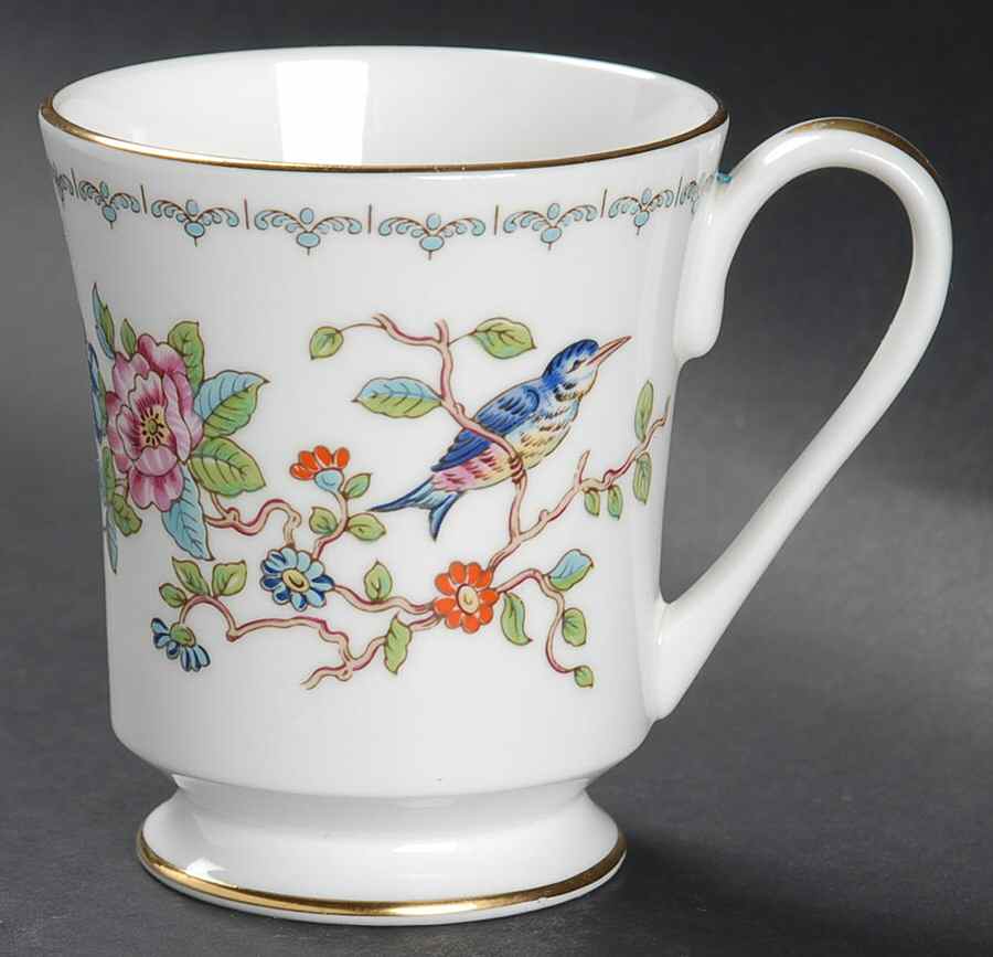 Pembroke (Gold Trim) Footed Mug by John  Aynsley & Sons-1