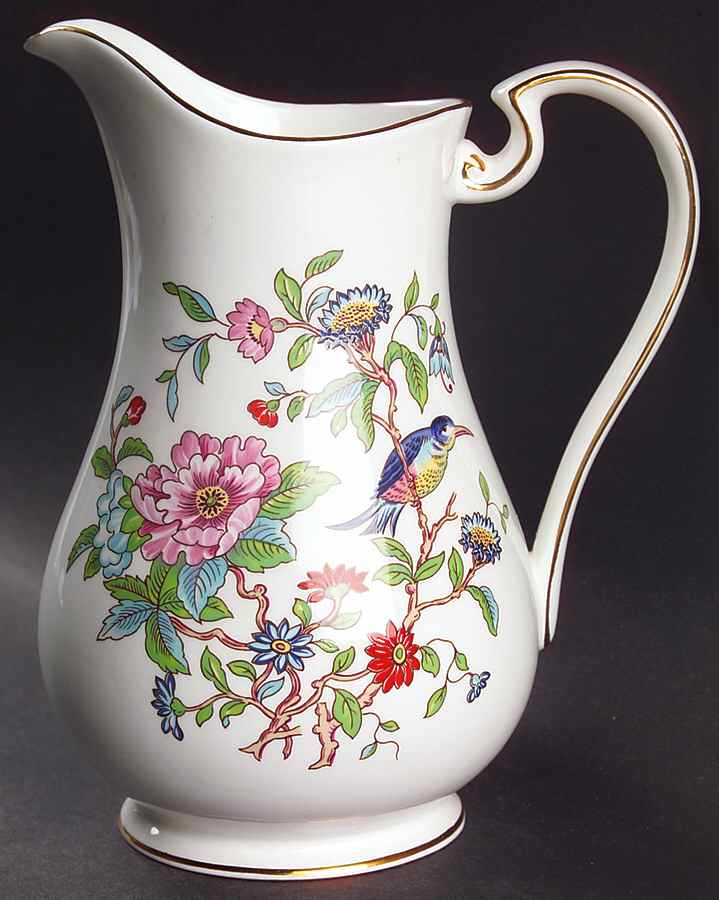 Pembroke (Gold Trim) Edwardian Jug by John  Aynsley & Sons-1