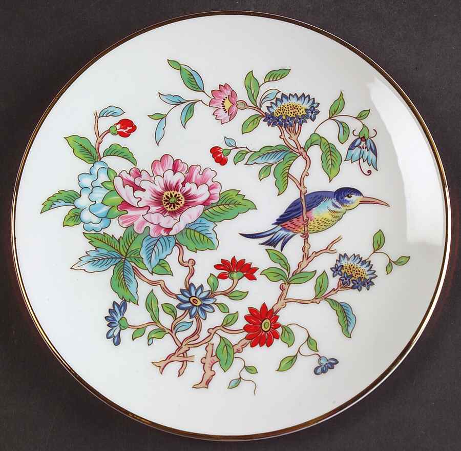 Pembroke (Gold Trim) Collector Plate by John  Aynsley & Sons-1