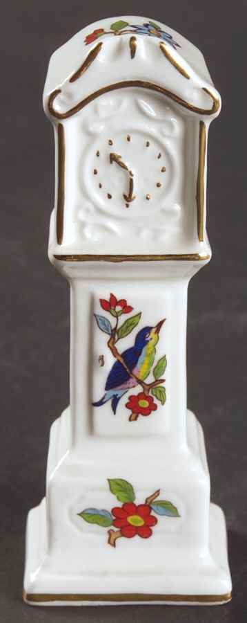 Pembroke (Gold Trim) Miniature Grandfather Clock by John  Aynsley & Sons-1