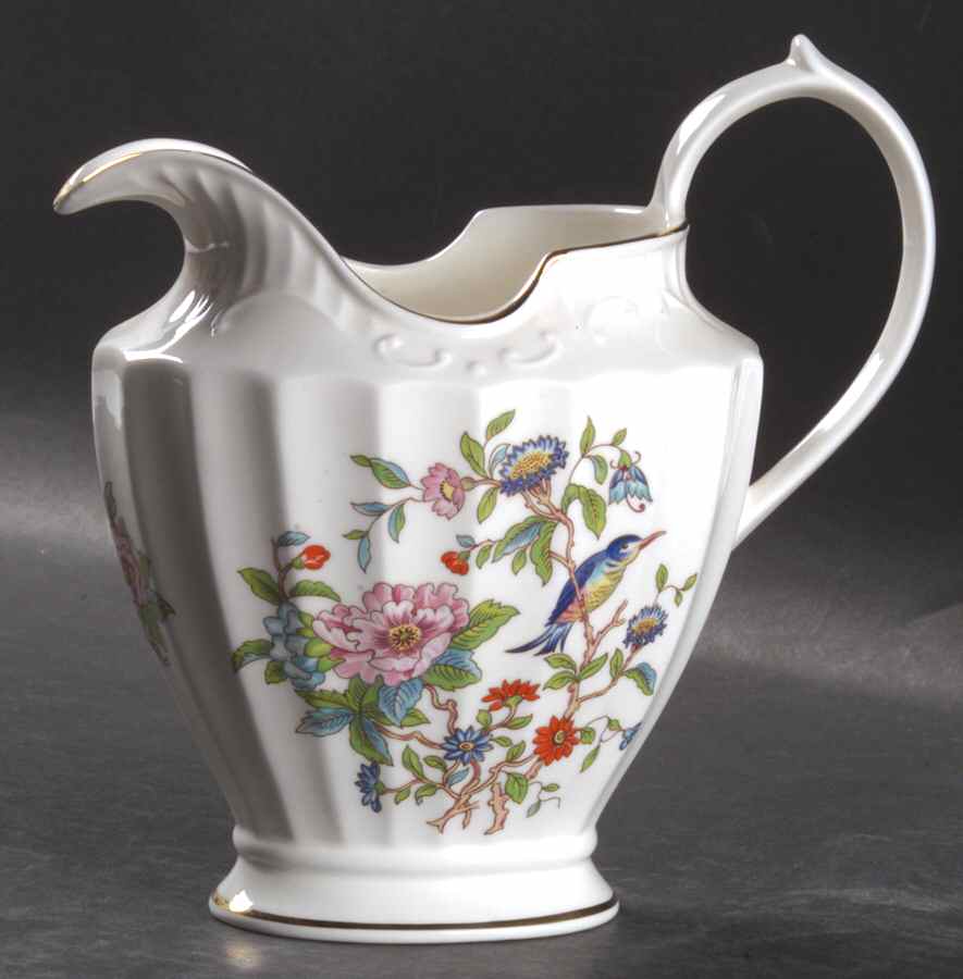 Pembroke (Gold Trim) 16 Oz Georgian Jug by John  Aynsley & Sons-1