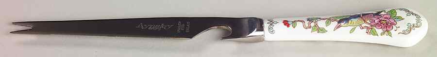 Pembroke (Gold Trim) Bar Knife with Stainless Blade by John  Aynsley & Sons-1