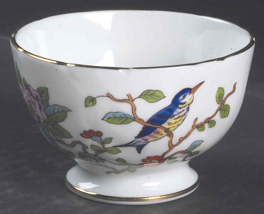 Pembroke (Gold Trim) Mini Open Sugar Bowl by John  Aynsley & Sons-1