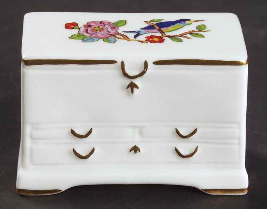 Pembroke (Gold Trim) Miniature Hope Chest by John  Aynsley & Sons-1