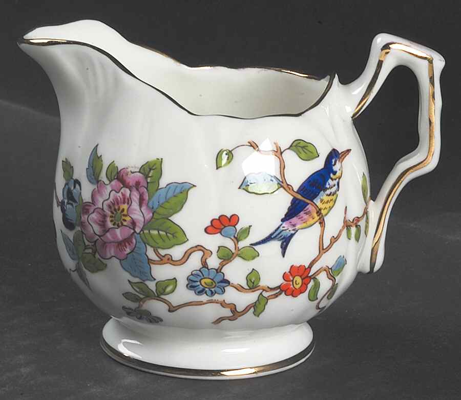 Pembroke (Gold Trim) Mini Creamer by John  Aynsley & Sons-1