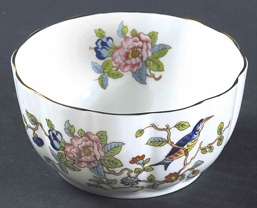 Pembroke (Gold Trim) 4" All Purpose Bowl by John  Aynsley & Sons-1