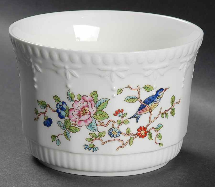 Pembroke (Gold Trim) 3" Cachepot by John  Aynsley & Sons-1