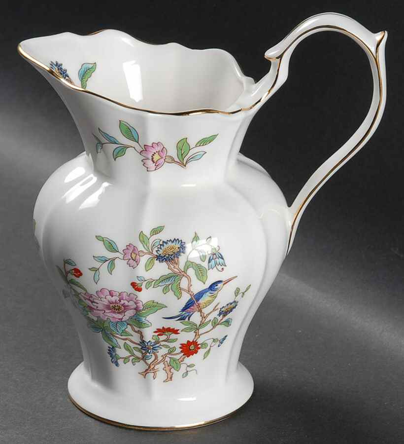 Pembroke (Gold Trim) 16 Oz Pitcher by John  Aynsley & Sons-1