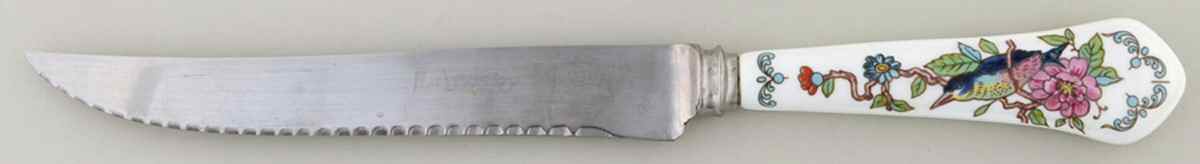 Pembroke (Gold Trim) Carving Knife with Stainless Blade by John  Aynsley & Sons-1