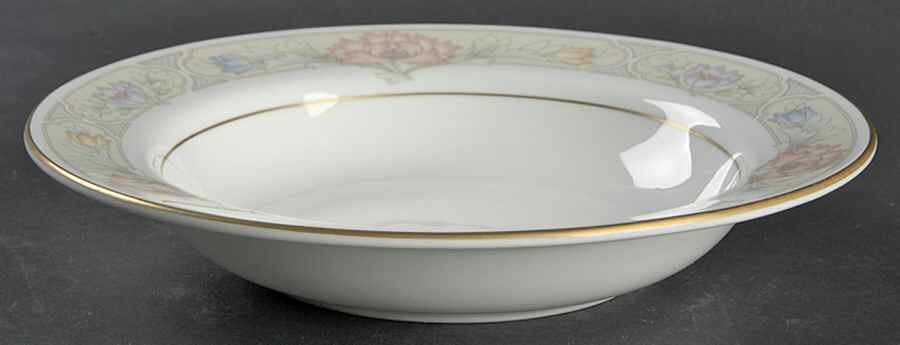 Peony Rim Soup Bowl by John  Aynsley & Sons-1