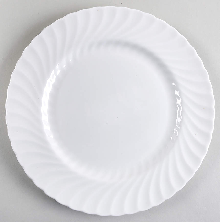 Portland White Dinner Plate by John  Aynsley & Sons-1