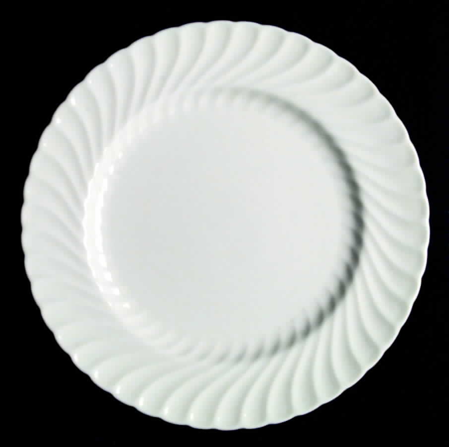 Portland White Dinner Plate by John  Aynsley & Sons-1