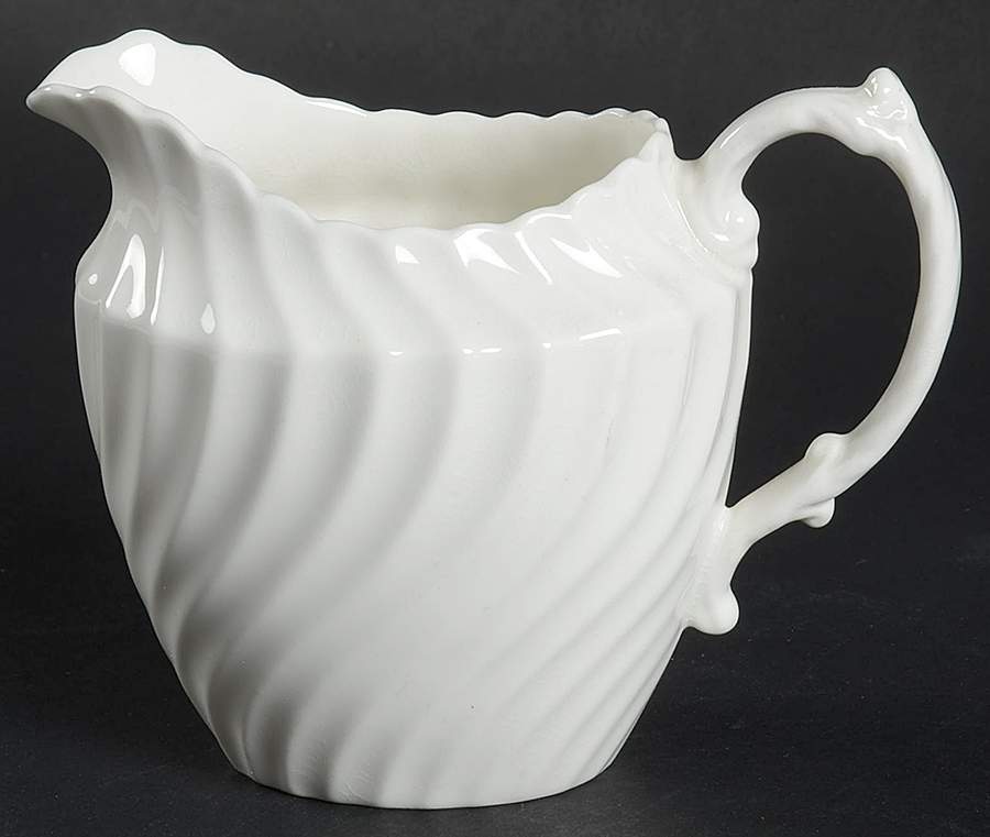 Portland White Creamer by John  Aynsley & Sons-1