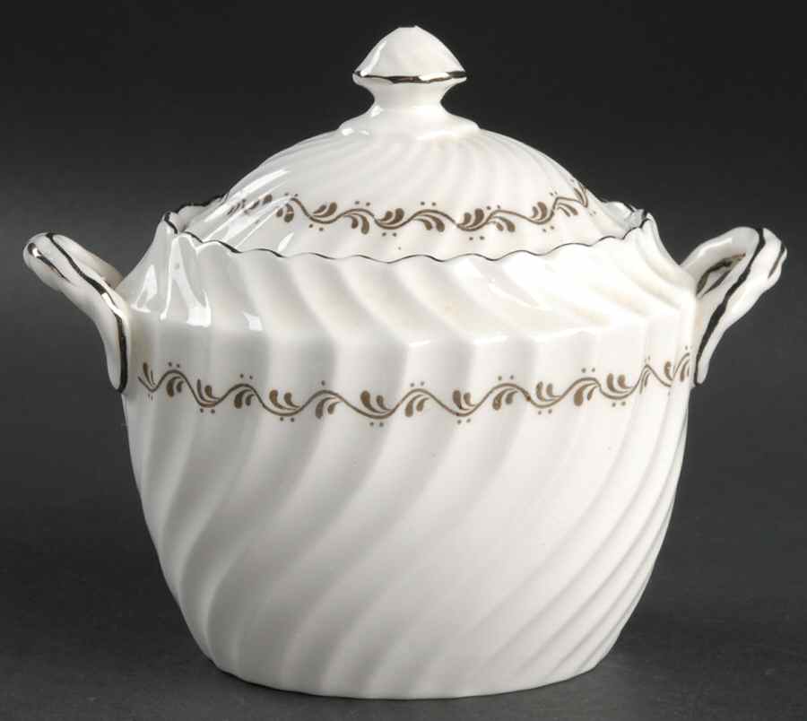 Princelea Sugar Bowl & Lid by John  Aynsley & Sons-1