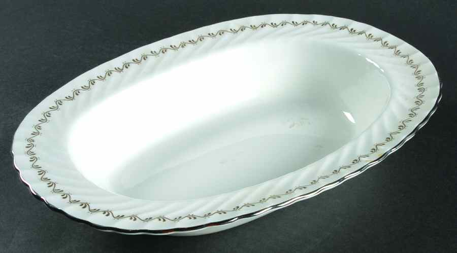 Princelea 10" Oval Vegetable Bowl by John  Aynsley & Sons-1