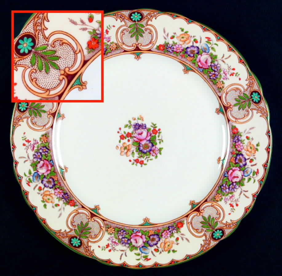 Regina Dinner Plate by John  Aynsley & Sons-1