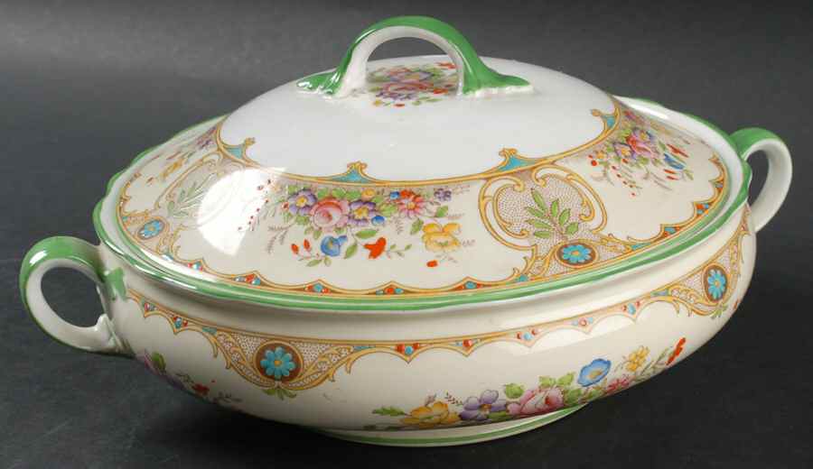 Regina Round Covered Vegetable by John  Aynsley & Sons-1