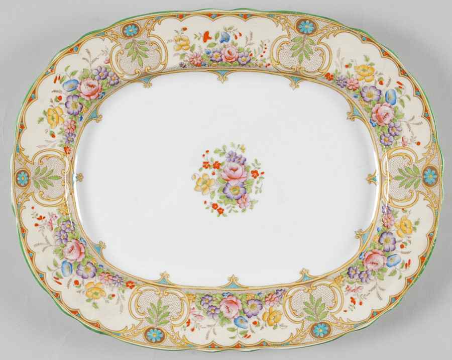 Regina 11" Oval Serving Platter by John  Aynsley & Sons-1