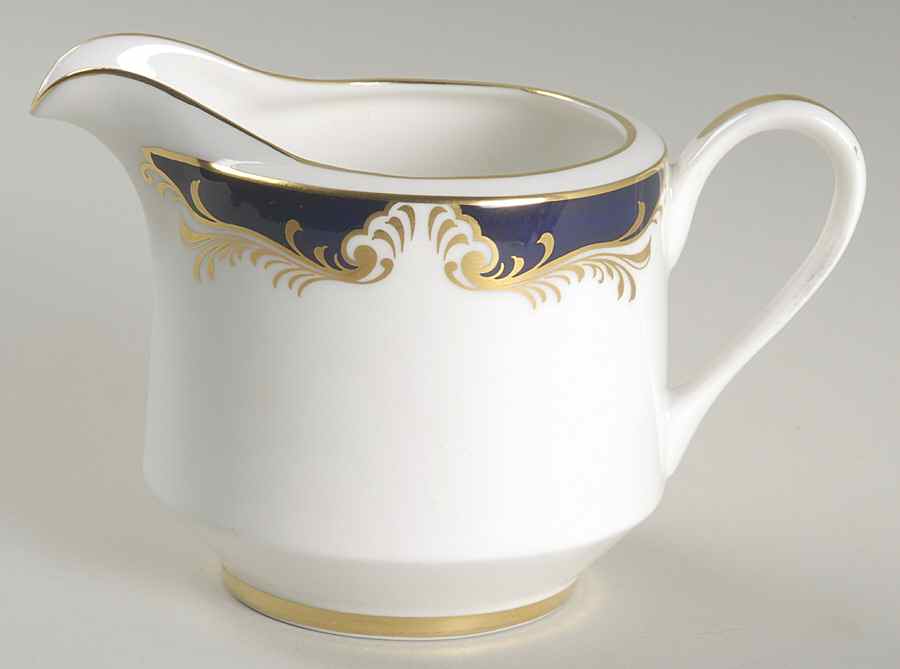 Royal Blue Creamer by John  Aynsley & Sons-1