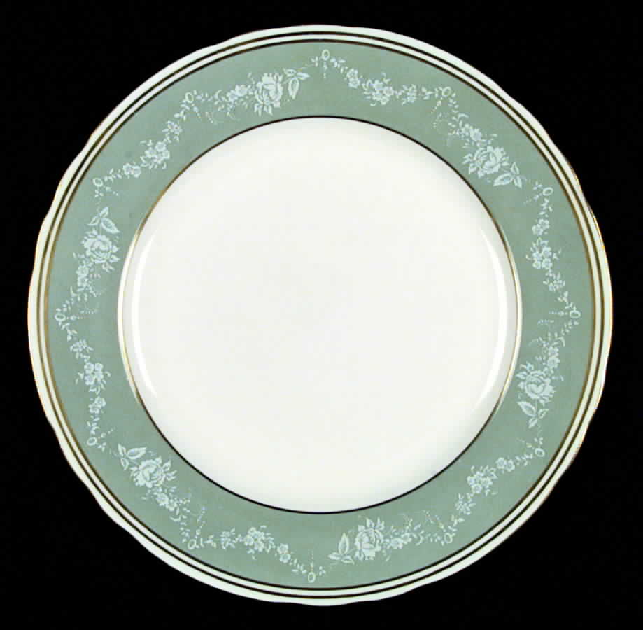 Rosewood (Scalloped) Dinner Plate by John  Aynsley & Sons-1