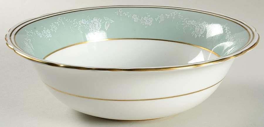 Rosewood (Scalloped) 9" Round Vegetable Bowl by John  Aynsley & Sons-1