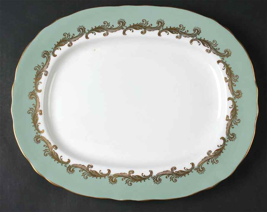 Sherwood 13" Oval Serving Platter by John  Aynsley & Sons-1