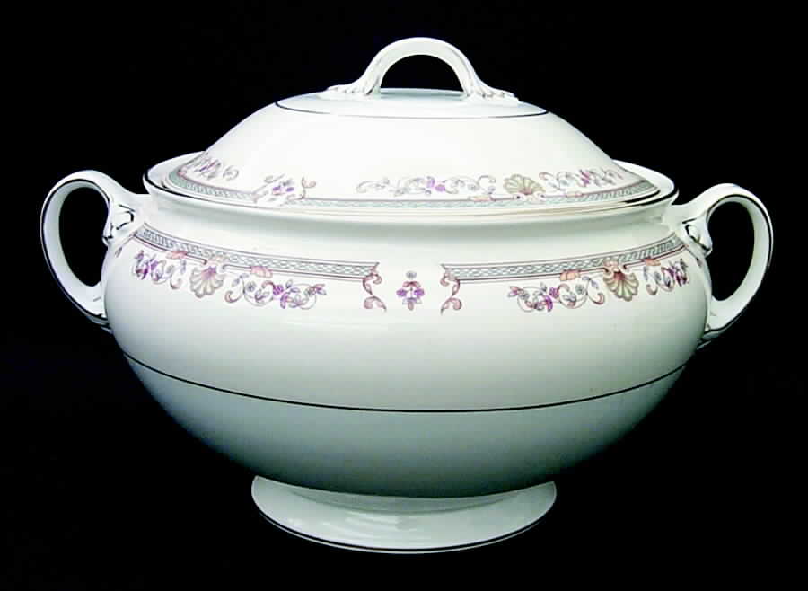 Shelbourne Tureen &  Lid by John  Aynsley & Sons-1