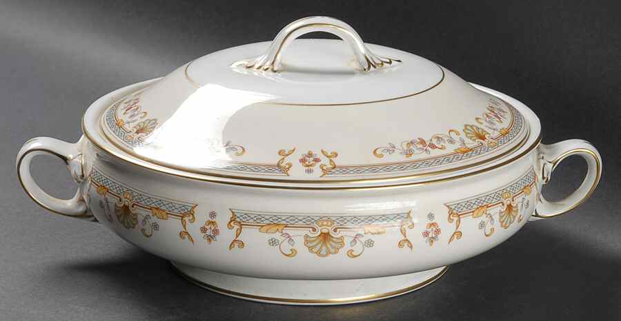 Shelbourne Round Covered Vegetable by John  Aynsley & Sons-1