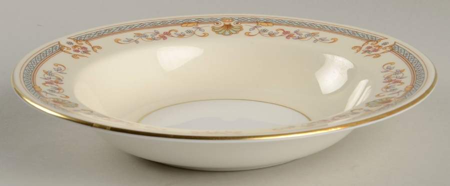 Shelbourne Rim Soup Bowl by John  Aynsley & Sons-1