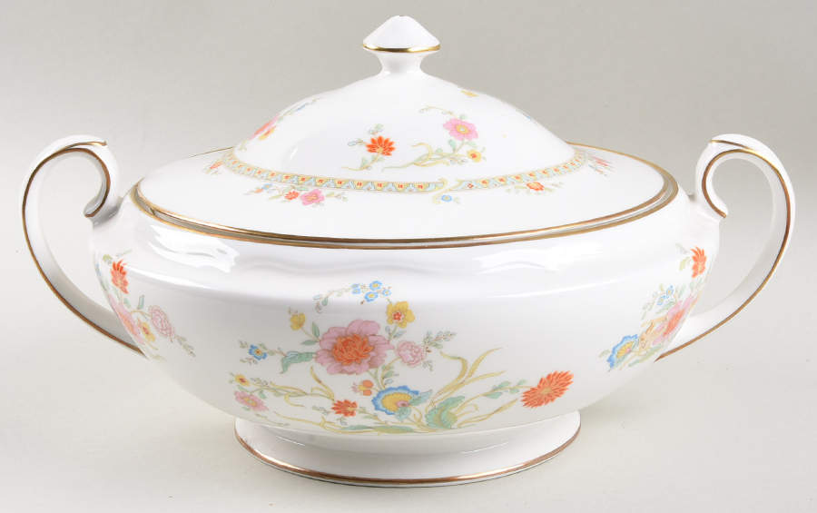 Shangri-La Round Covered Vegetable by John  Aynsley & Sons-1
