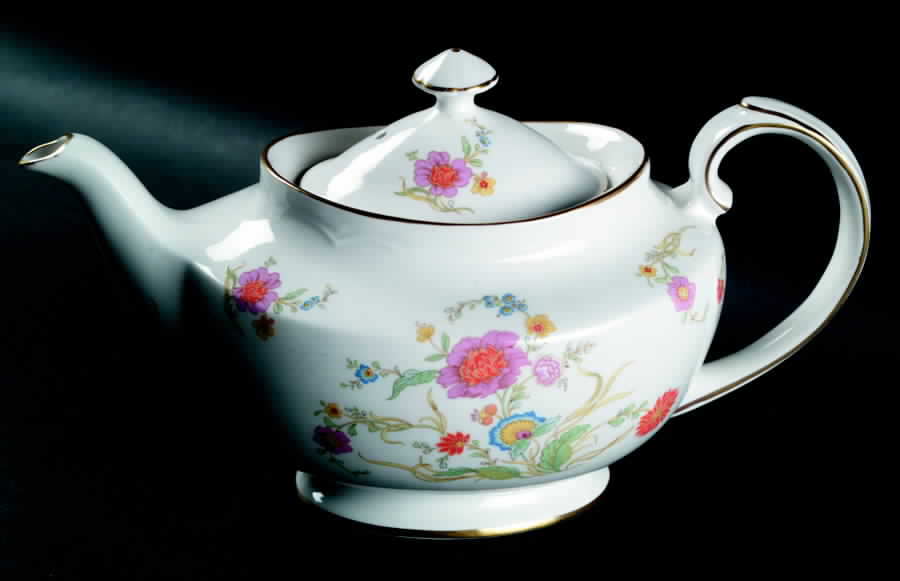 Shangri-La Teapot & Lid by John  Aynsley & Sons-1