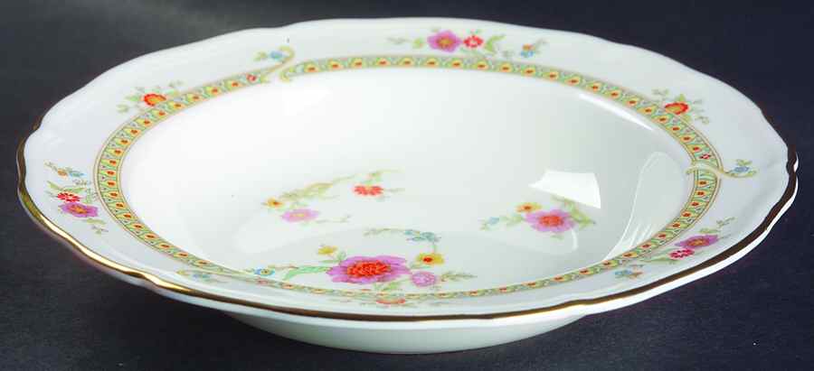 Shangri-La Rim Soup Bowl by John  Aynsley & Sons-1