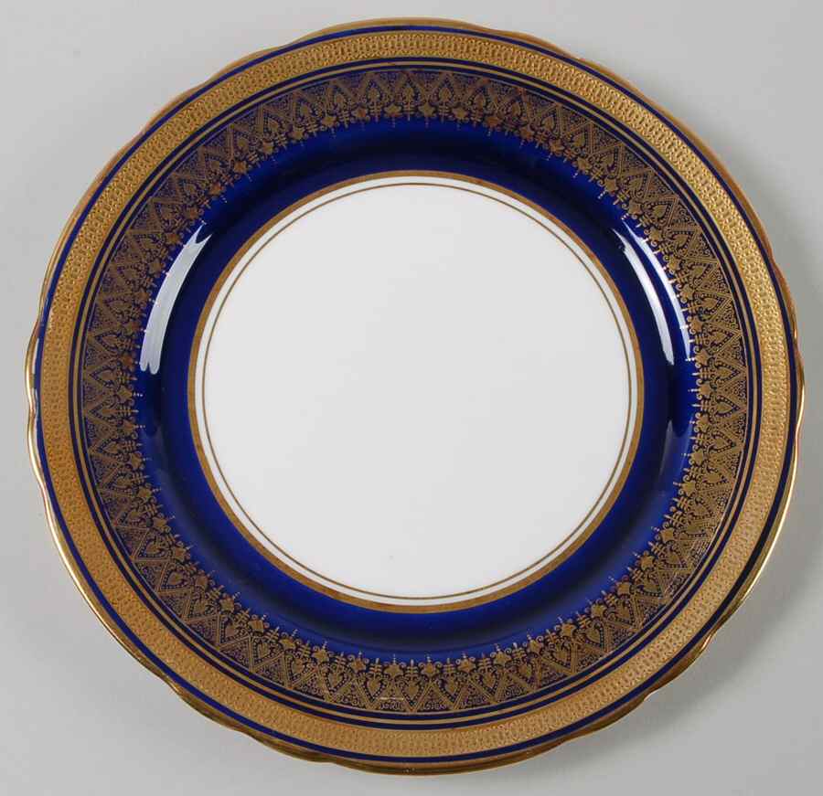 Simcoe (Scalloped) Salad Plate by John  Aynsley & Sons-1