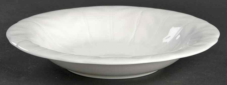 Snow Crocus Rim Soup Bowl by John  Aynsley & Sons-1