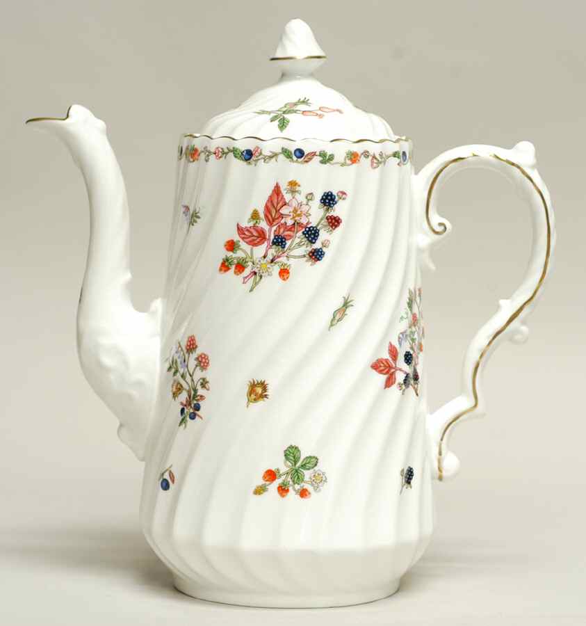 Somerset Coffee Pot & Lid by John  Aynsley & Sons-1