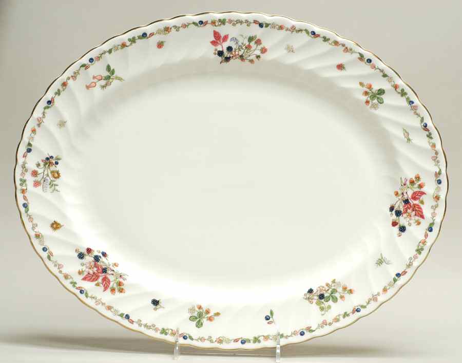 Somerset 16" Oval Serving Platter by John  Aynsley & Sons-1