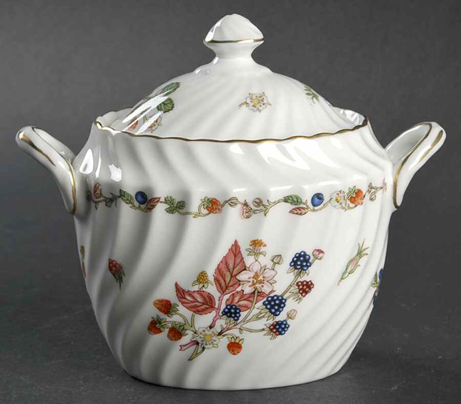Somerset Sugar Bowl & Lid by John  Aynsley & Sons-1